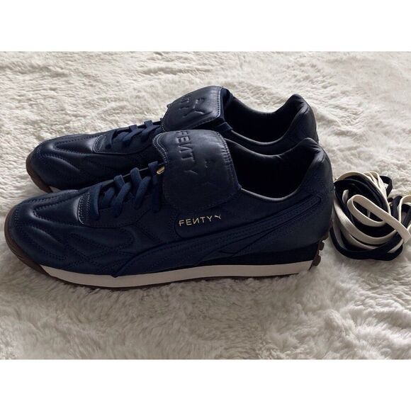 PUMA Fenty x Avanti L Club Navy Blue Shoes Sneakers 398352-01‎ Men’s Sz 10.5 main image 8